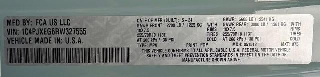 2024 Jeep Wrangler Sahara