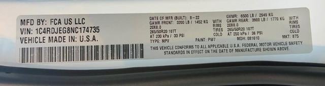 2022 Dodge Durango Citadel