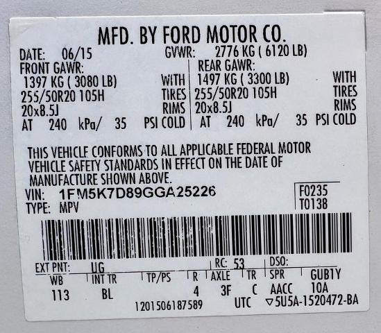2016 Ford Explorer XLT