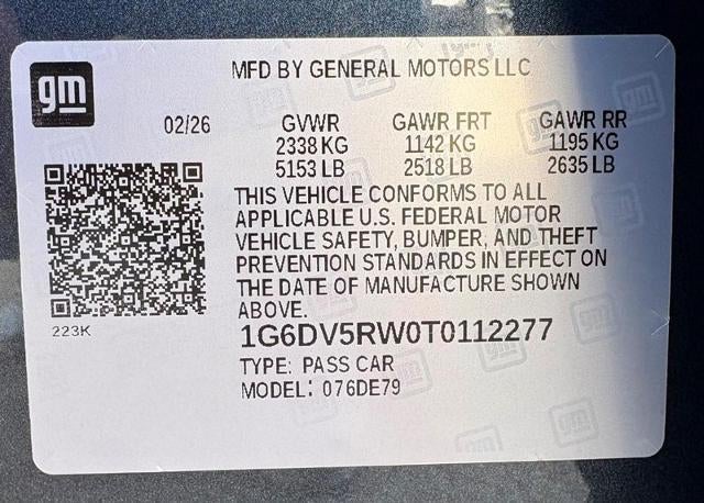 2026 Cadillac CT5-V Base