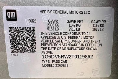 2026 Cadillac CT5-V Base