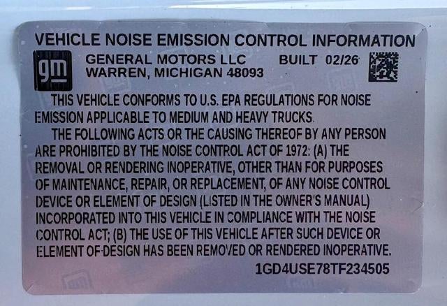 2026 GMC Sierra 3500 HD Chassis Cab Pro