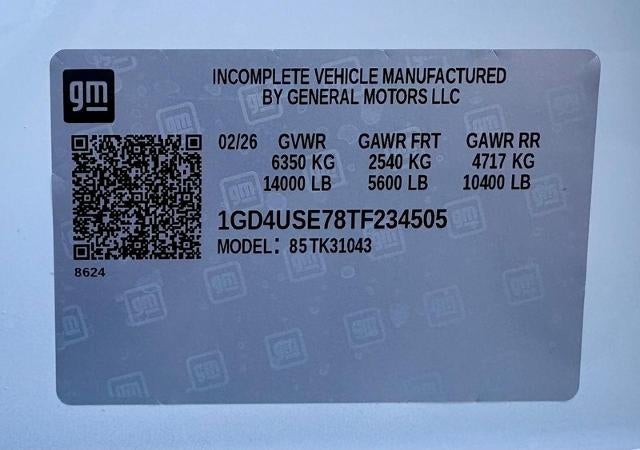 2026 GMC Sierra 3500 HD Chassis Cab Pro