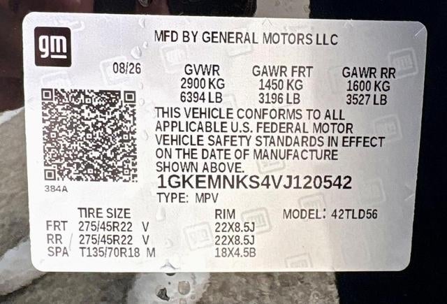 2027 GMC Acadia Elevation