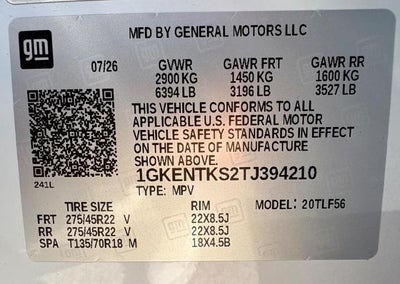 2026 GMC Acadia Denali Ultimate