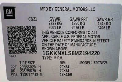 2021 GMC Acadia Denali