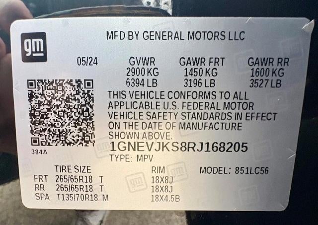 2024 Chevrolet Traverse Z71