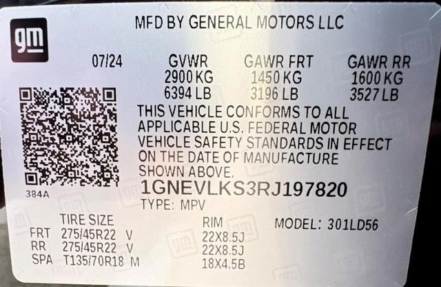 2024 Chevrolet Traverse RS