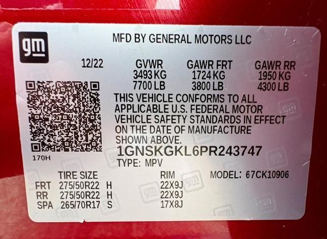 2023 Chevrolet Suburban High Country