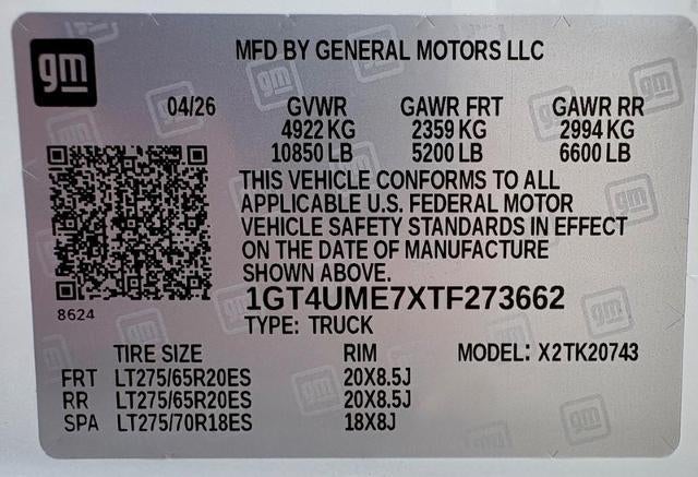 2026 GMC Sierra 2500 HD SLE