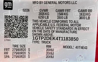 2026 GMC Canyon AT4