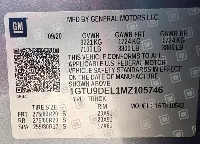 2021 GMC Sierra 1500 SLT