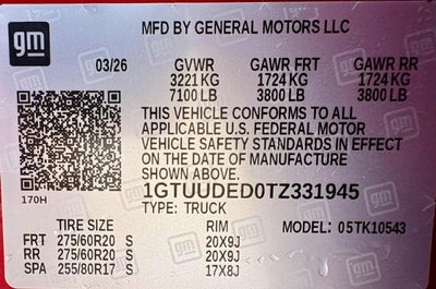 2026 GMC Sierra 1500 SLT