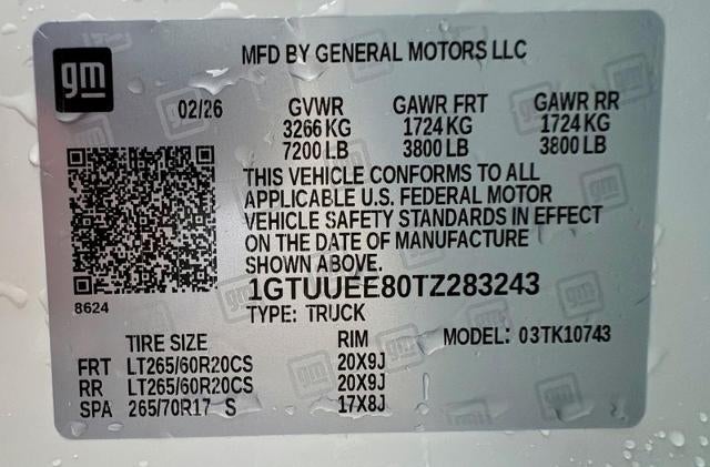 2026 GMC Sierra 1500 AT4