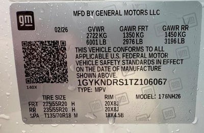 2026 Cadillac XT5 Premium Luxury