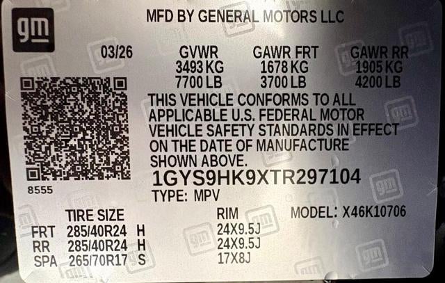 2026 Cadillac Escalade V-Series