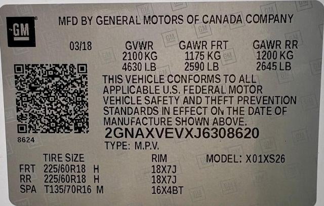 2018 Chevrolet Equinox Premier