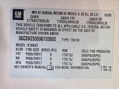 2009 Chevrolet Silverado 1500 LT