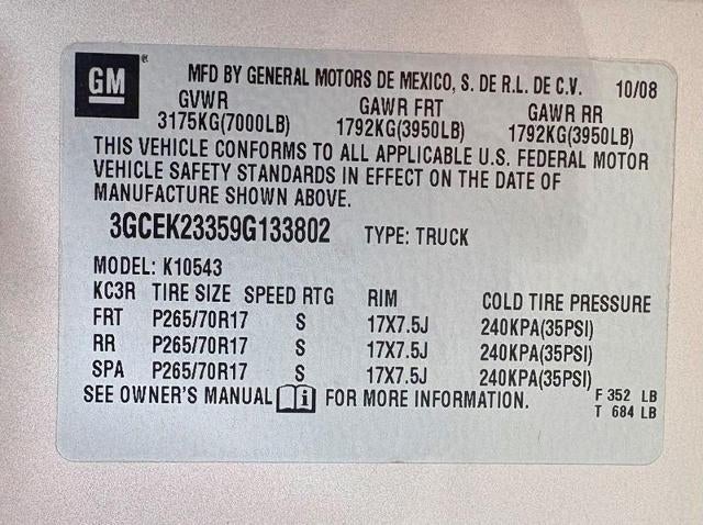 2009 Chevrolet Silverado 1500 LT