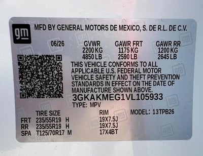 2027 GMC Terrain FWD Elevation