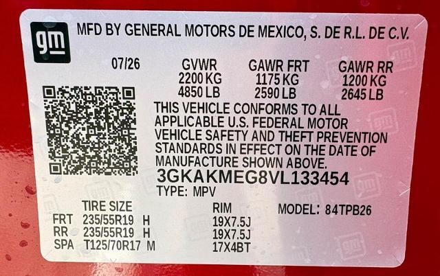 2027 GMC Terrain Elevation