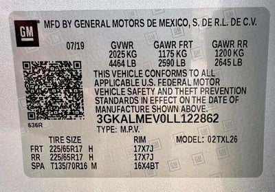2020 GMC Terrain SLE