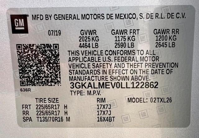 2020 GMC Terrain SLE
