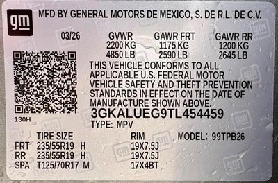 2026 GMC Terrain Elevation