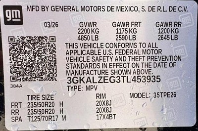 2026 GMC Terrain Denali