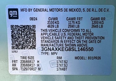 2025 Chevrolet Equinox ACTIV