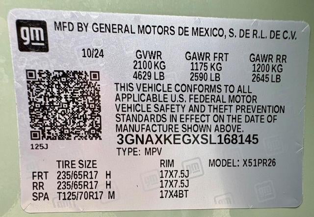 2025 Chevrolet Equinox ACTIV