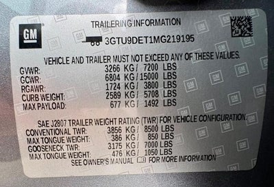 2021 GMC Sierra 1500 SLT