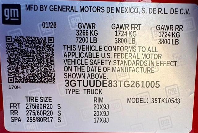 2026 GMC Sierra 1500 SLT