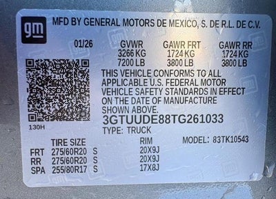 2026 GMC Sierra 1500 SLT