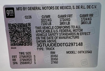 2026 GMC Sierra 1500 SLT