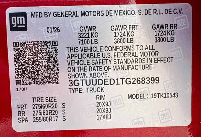 2026 GMC Sierra 1500 SLT