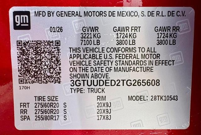 2026 GMC Sierra 1500 SLT