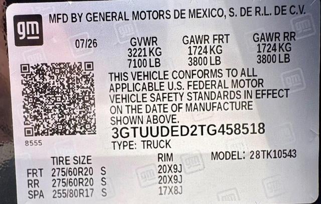 2026 GMC Sierra 1500 SLT