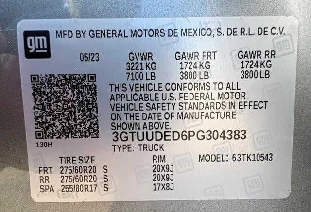 2023 GMC Sierra 1500 SLT