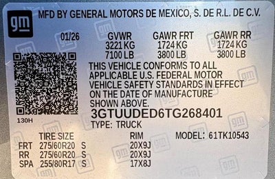 2026 GMC Sierra 1500 SLT