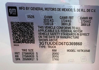 2026 GMC Sierra 1500 SLT