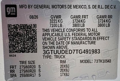 2026 GMC Sierra 1500 SLT