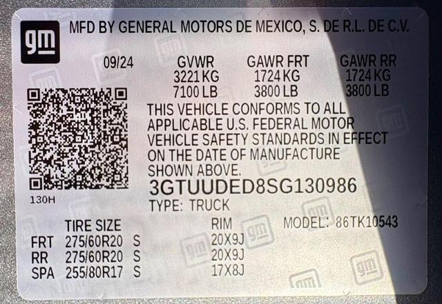 2025 GMC Sierra 1500 SLT