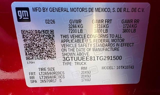 2026 GMC Sierra 1500 AT4