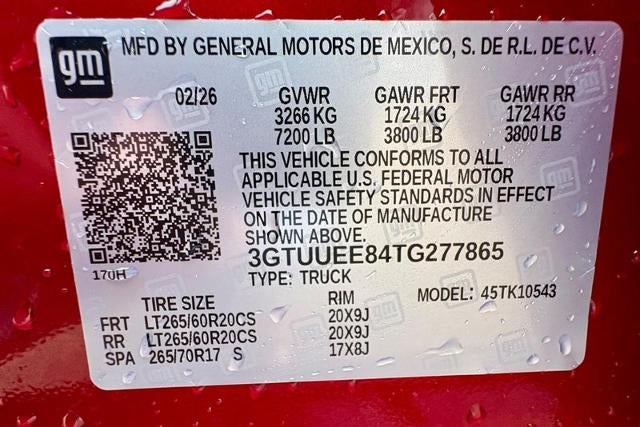 2026 GMC Sierra 1500 AT4