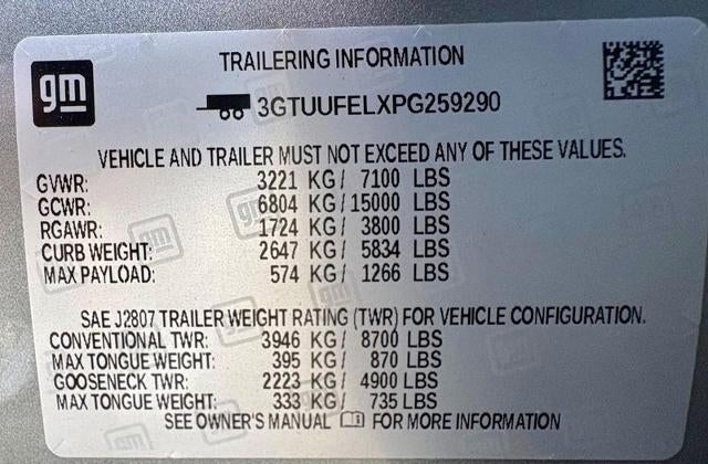 2023 GMC Sierra 1500 AT4X