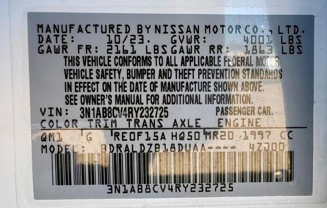 2024 Nissan Sentra SV