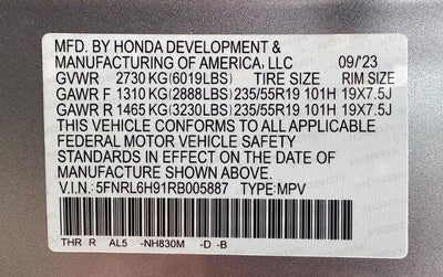 2024 Honda Odyssey Elite