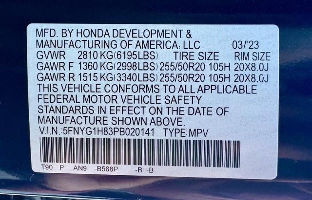2023 Honda Pilot Elite
