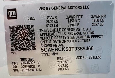 2026 Buick Enclave Avenir
